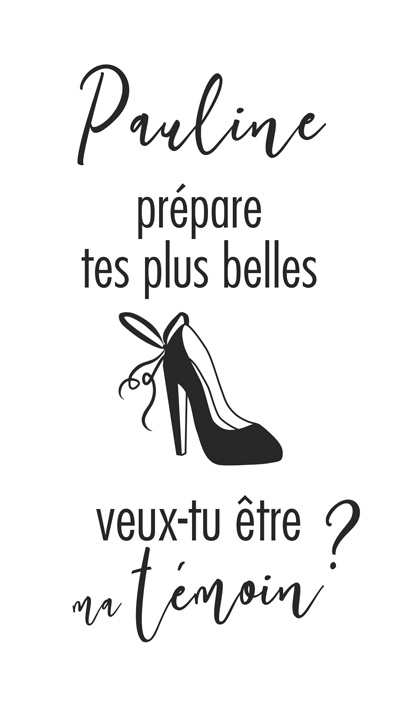 Carte à gratter annonce témoin Escarpin – Image 3