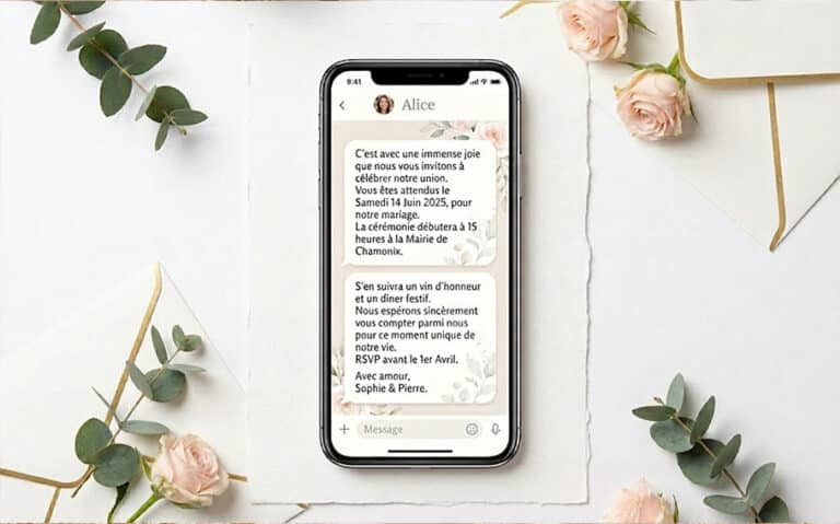 Quel texte envoyer avec un faire-part WhatsApp: exemples selon chaque événement
